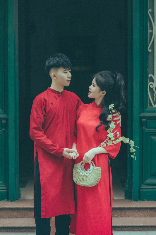 Cặp đôi, áo dài, Tết - Toàn Văn 31