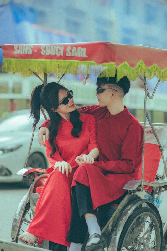 Cặp đôi, áo dài, Tết - Toàn Văn 32