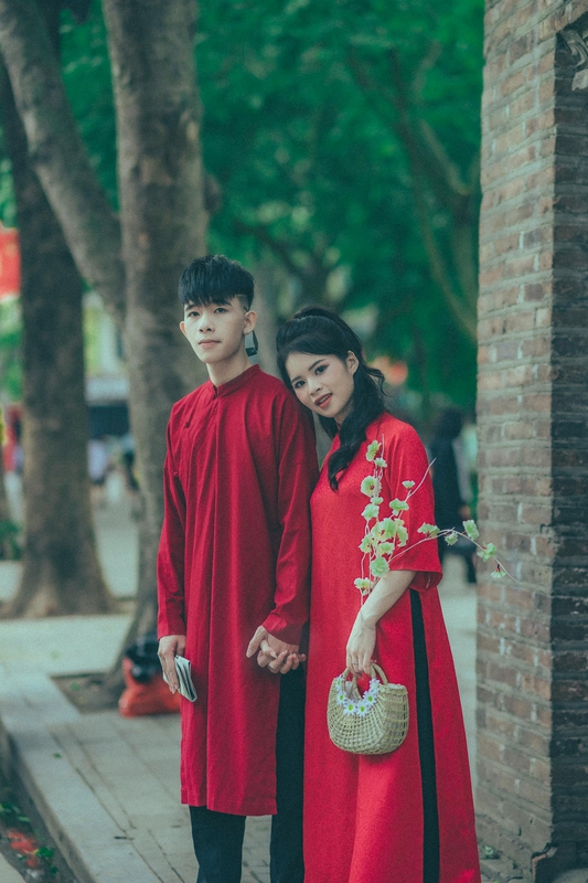 Cặp đôi, áo dài, Tết - Toàn Văn 38