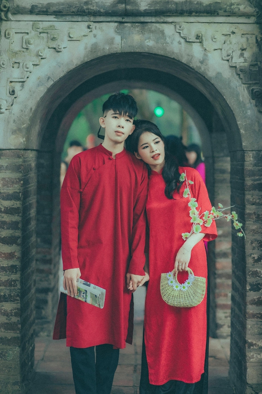 Cặp đôi, áo dài, Tết - Toàn Văn 39