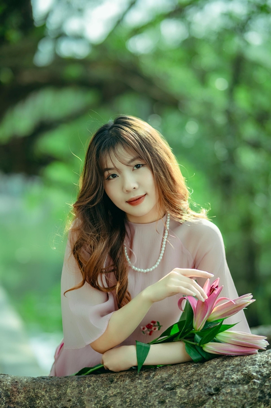 Cn gái, áo dài, Tết - Toàn Văn 1