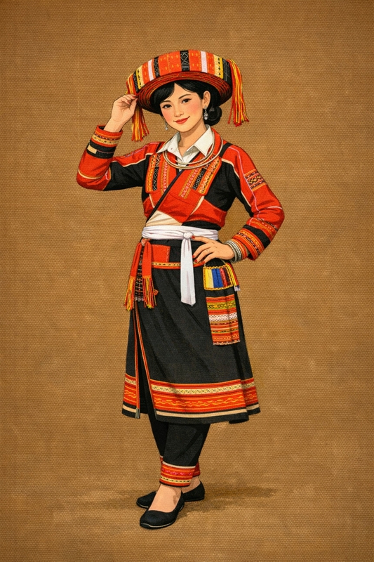 Cô gái, trang phục việt nam, trang phục truyền thống 15