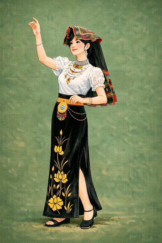 Cô gái, trang phục việt nam, trang phục truyền thống 22