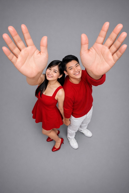 Cặp đôi, tạo dáng 4