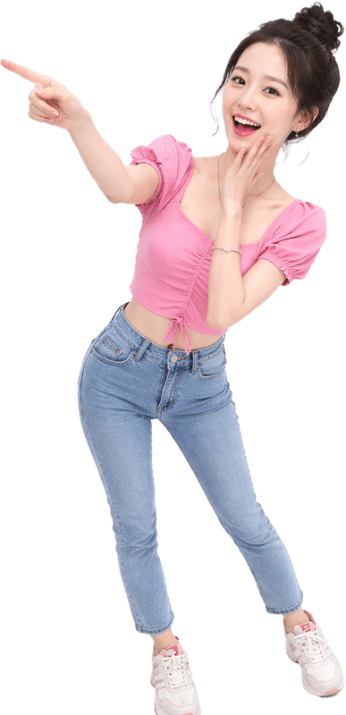 Cô gái, vui tươi 2