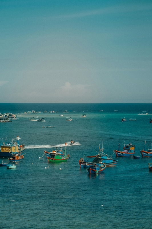 Biển, làng chài - Pew Nguyen 3