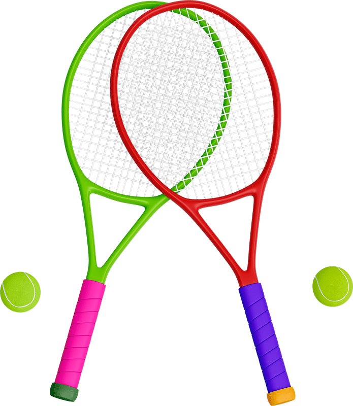 Vợt, bóng tenis