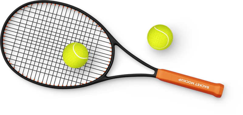 Vợt, bóng tenis