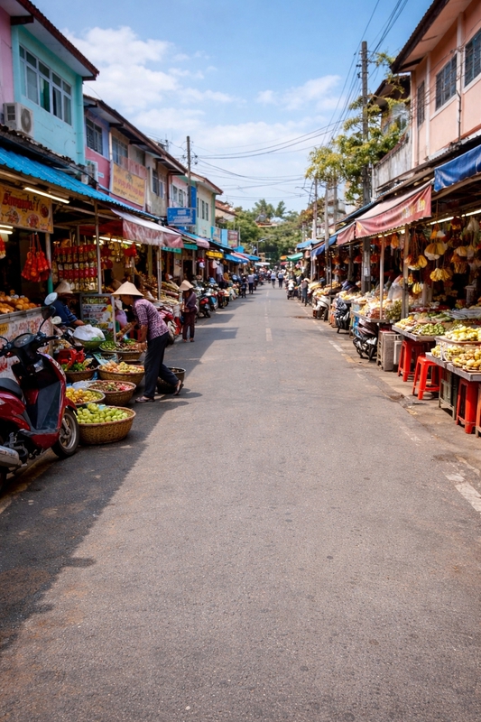 Hình nền, khu chợ