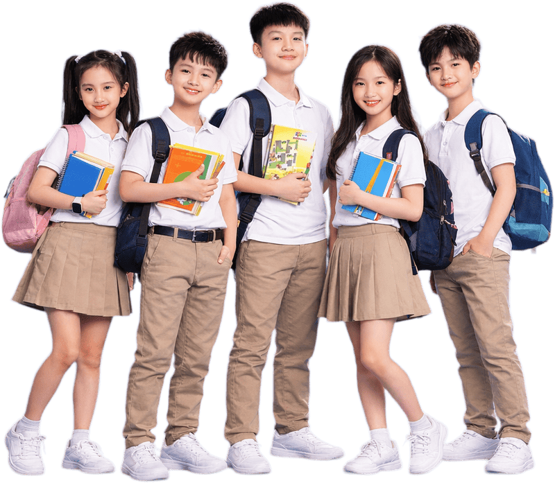Cậu bé, cô bé, học sinh 1