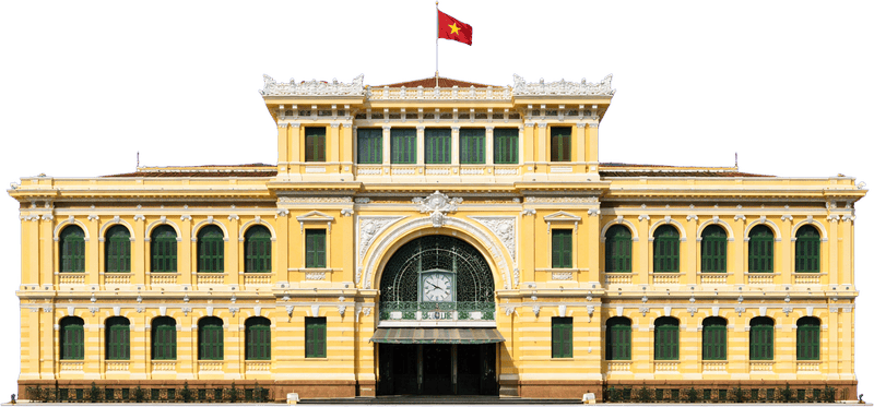 Bưu điện sài gòn, kiến trúc