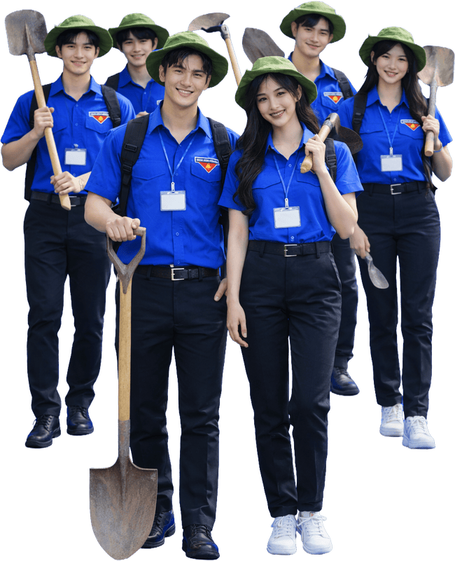 Chàng trai, cô gái, đoàn thanh niên 5