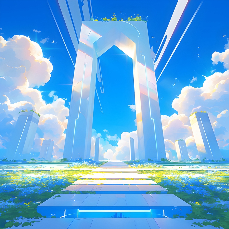 Quảng cáo, blue background 3
