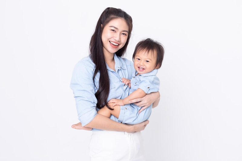 Mẹ và bé, vui vẻ 13