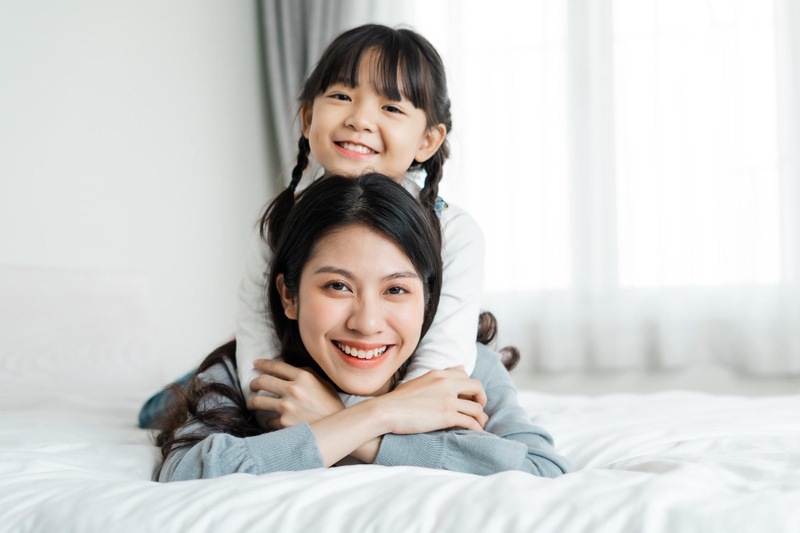 Mẹ và bé, vui vẻ 17