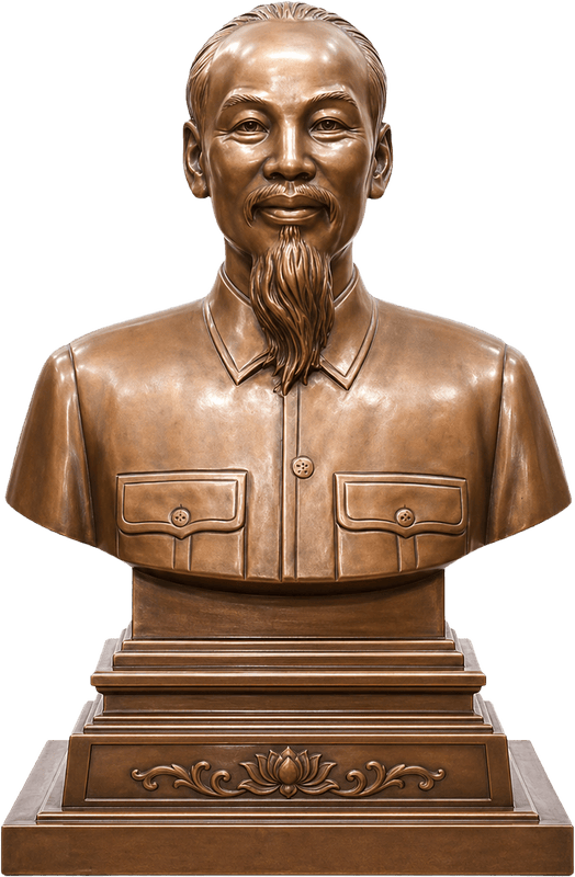 Chủ tịch Hồ Chí Minh, tượng