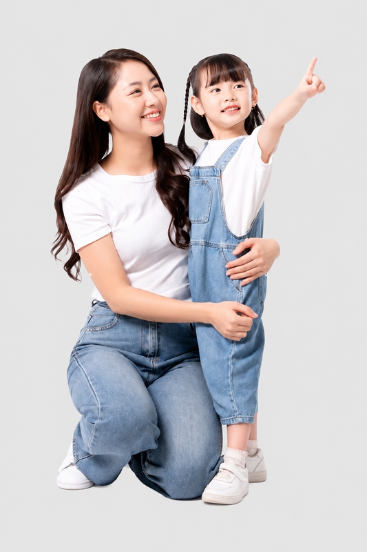 Mẹ và bé, gia đình 2