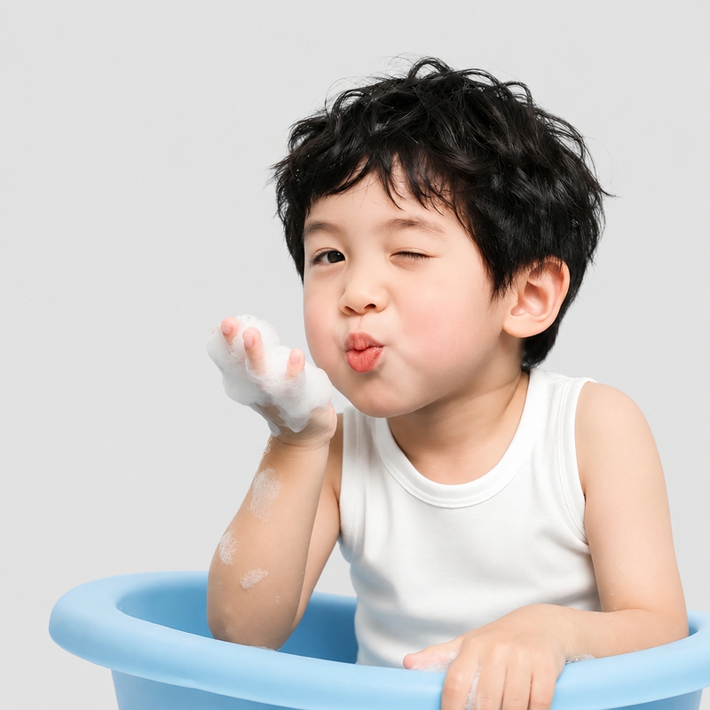 Em bé, em bé thỏi xà phồng