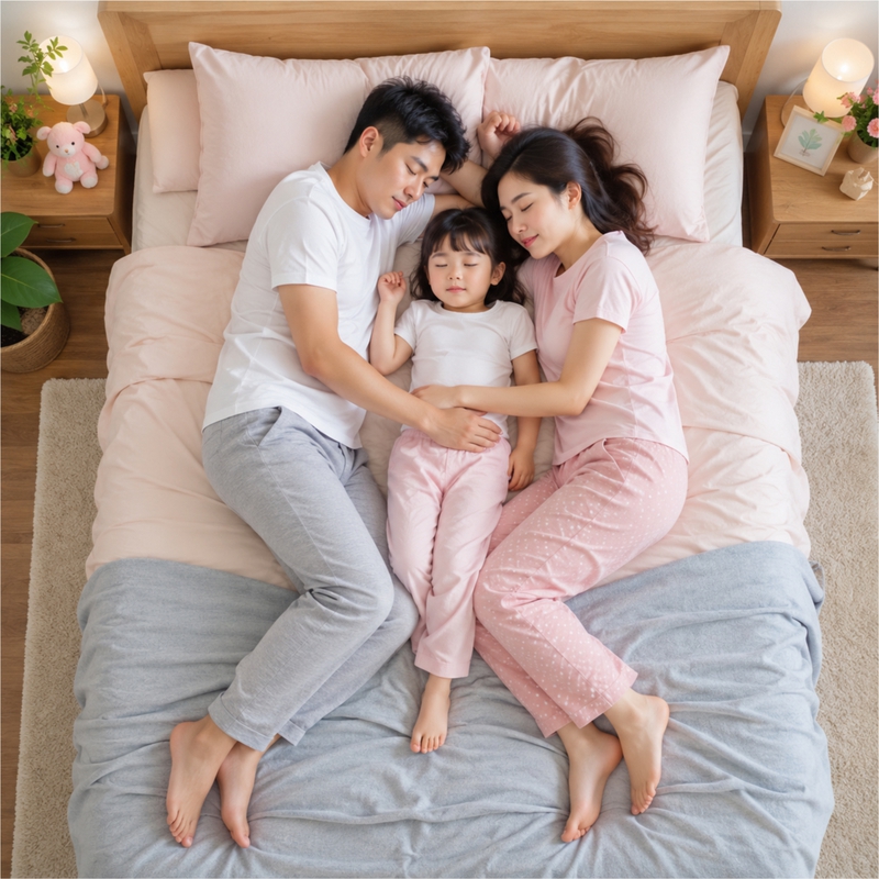 Gia đình, ngủ ngon 1