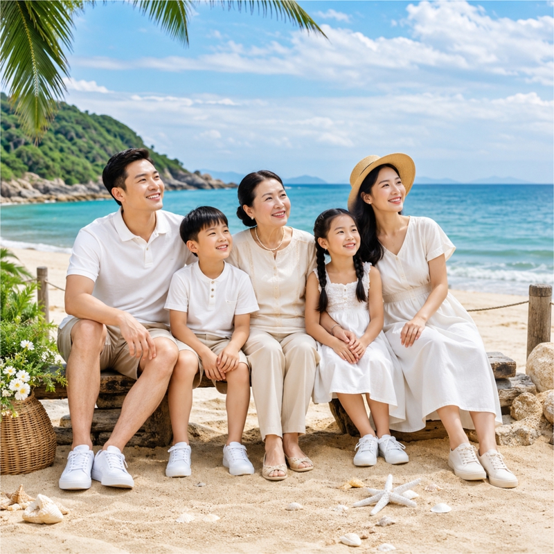 Gia đình, ngắm cảnh 2