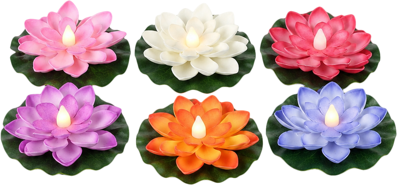 Đèn hoa sen, đèn nổi 3