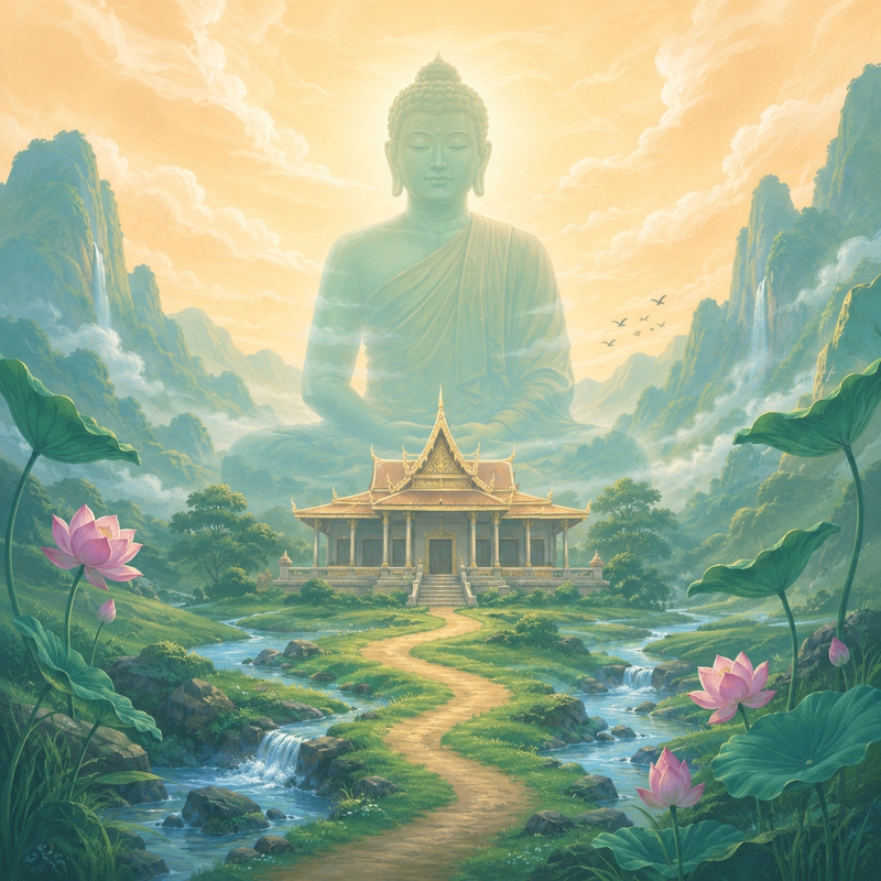 Chùa, bóng ảnh Phật 7