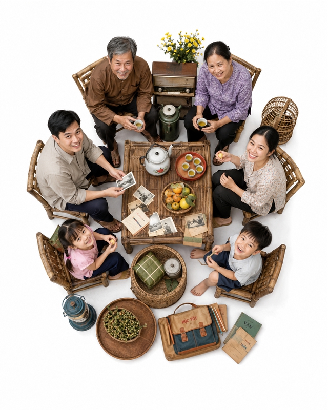 Gia đình, dùng bữa 7