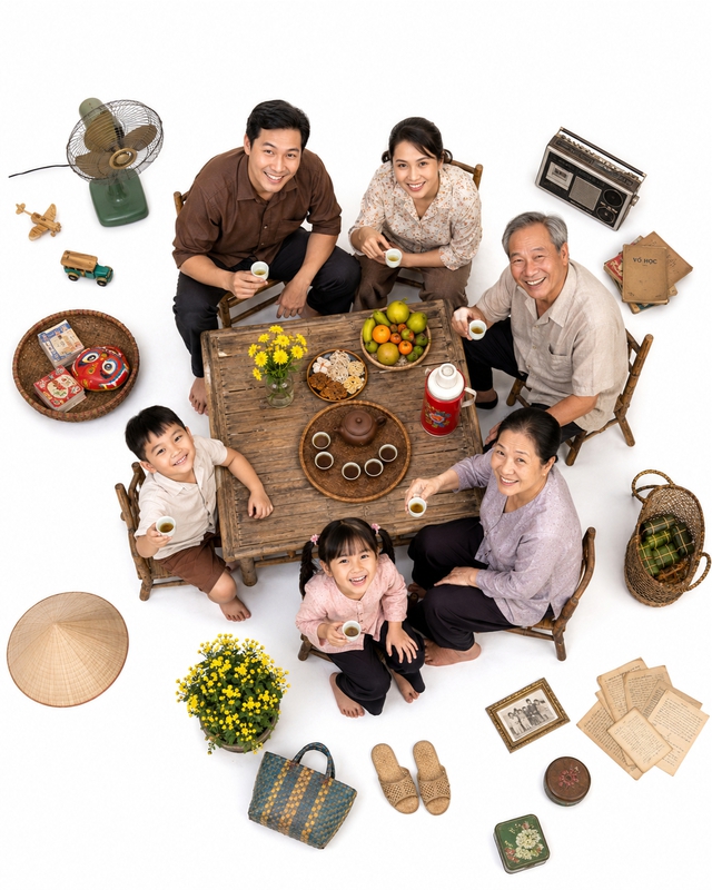 Gia đình, dùng bữa 8