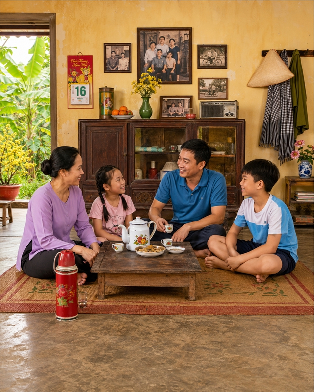 Gia đình, vui vẻ 222