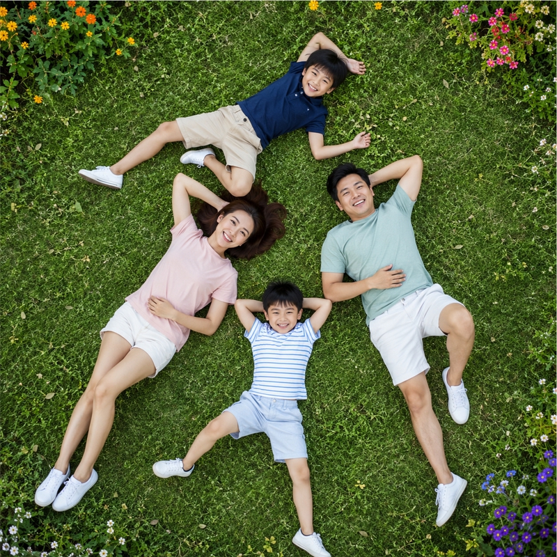 Gia đình, ngắm trời 6