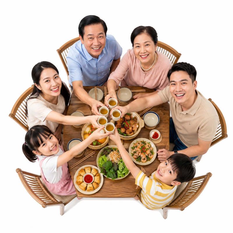 Gia đình, vui vẻ 112