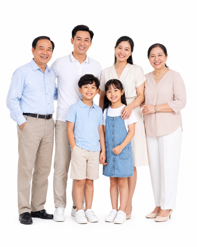 Gia đình, vui vẻ 122