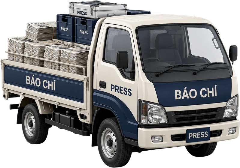 Quay phim, xe tải