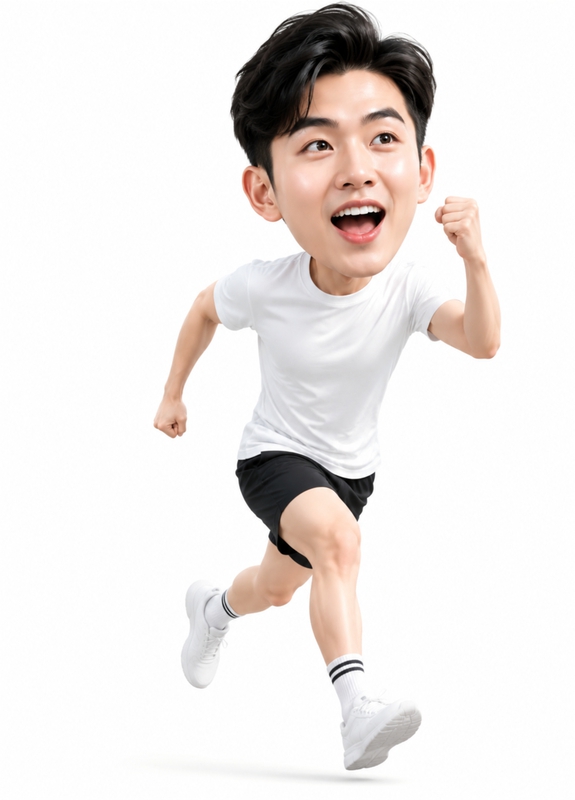 Chàng trai, chạy bộ 2