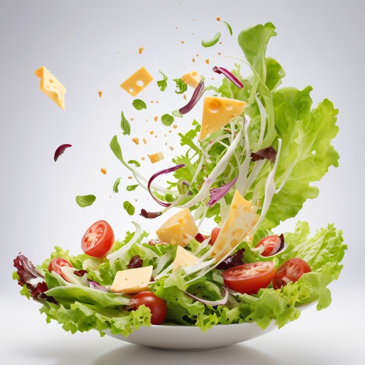Rau củ, salad