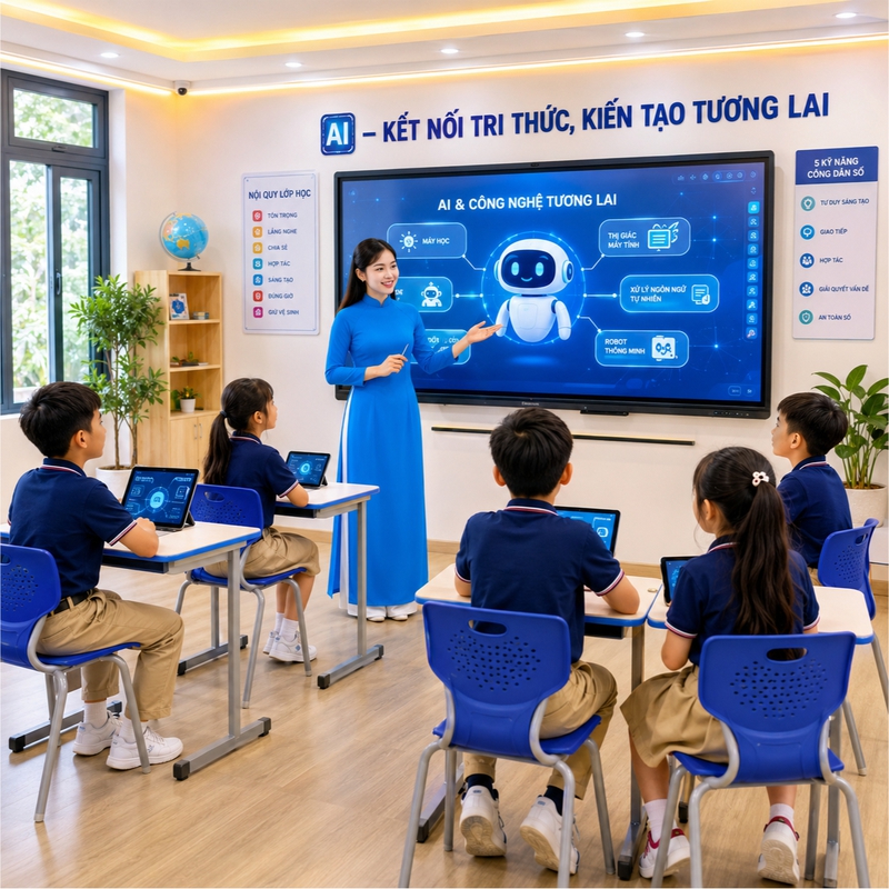 Lớp học, trí tuệ nhân tạo 10