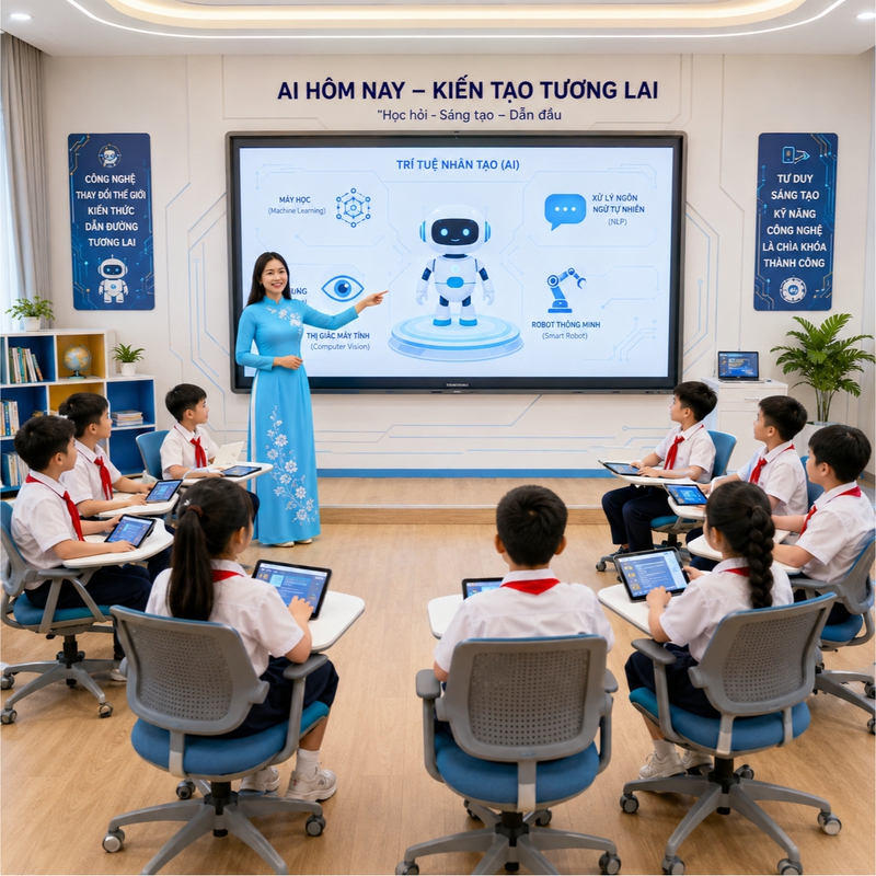 Lớp học, trí tuệ nhân tạo 11