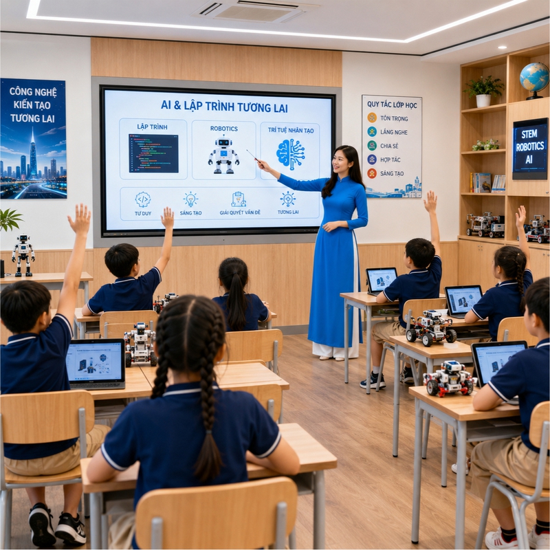 Lớp học, trí tuệ nhân tạo 12