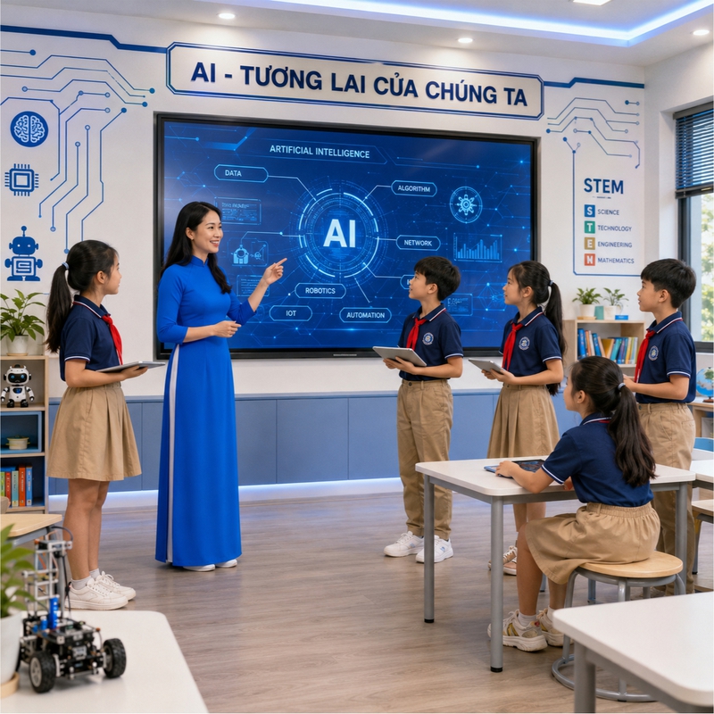 Lớp học, trí tuệ nhân tạo 15