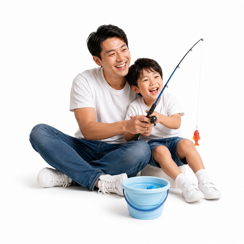Bố và con, vui vẻ 22