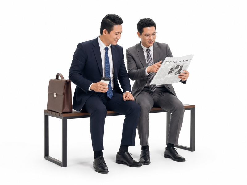 Chàng trai, đọc báo 15