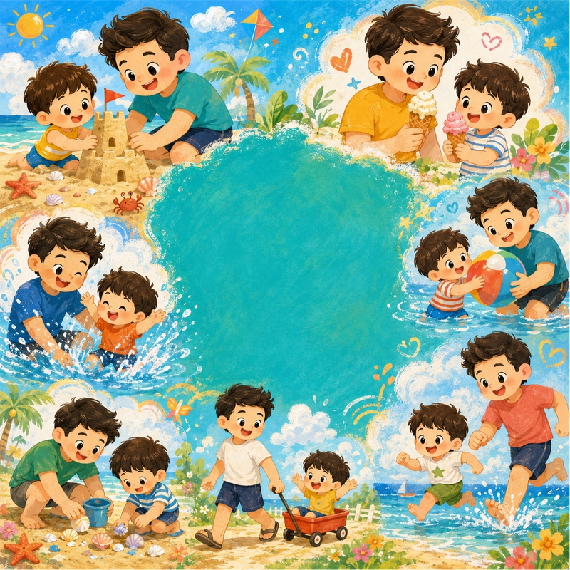 Bố và con, vui vẻ 30