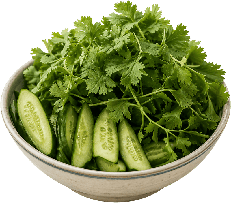 Rau củ, tươi mát 1