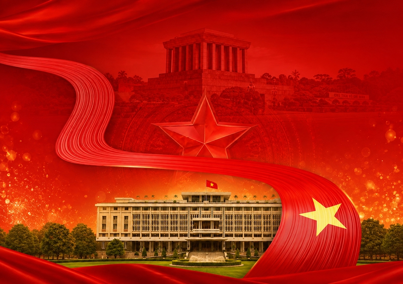 Dinh Độc Lập, lá cờ Việt Nam 1