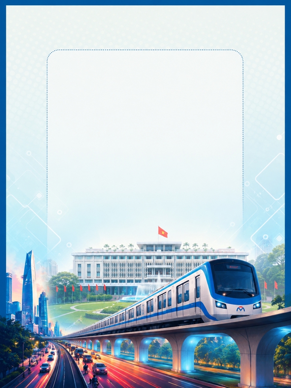 Dinh Độc Lập, tàu Metro 2