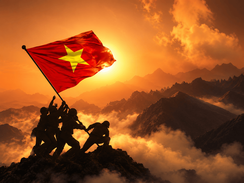 Quốc Khánh, lá cờ, Việt Nam, cách mạng 2