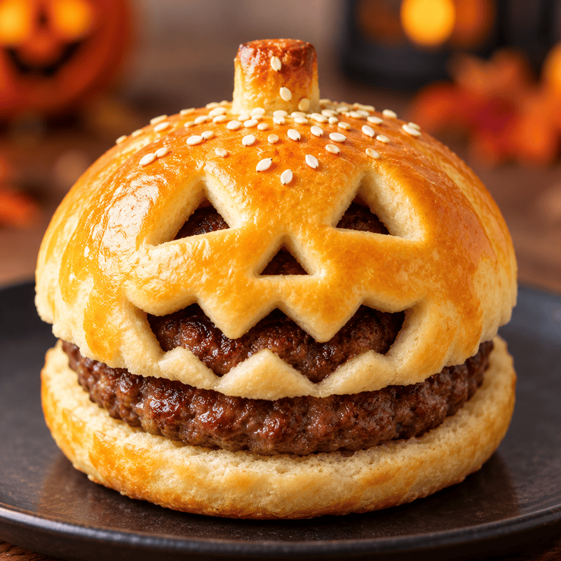 Hamburger, haloween