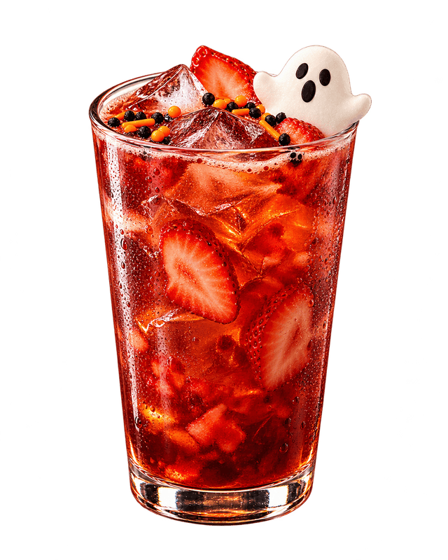 Trà dâu, Halloween