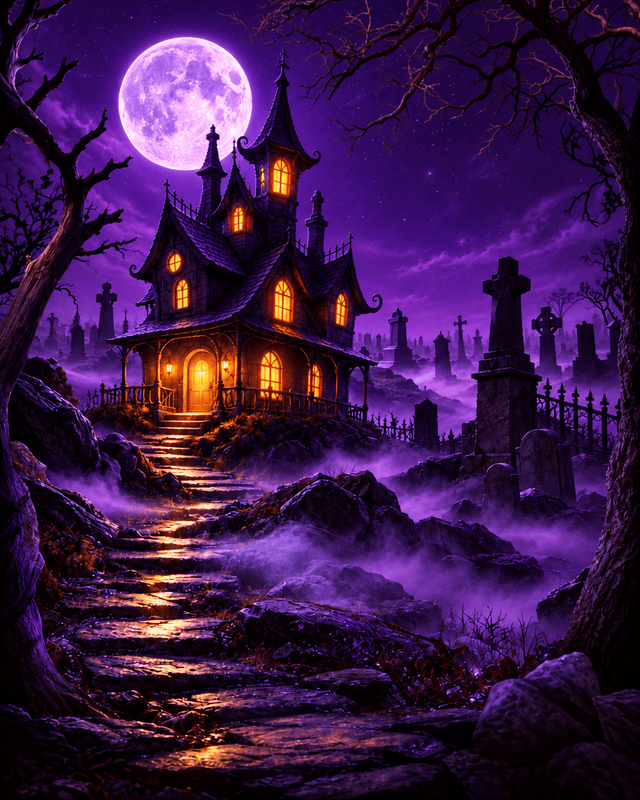 Bầu trời tối, Halloween