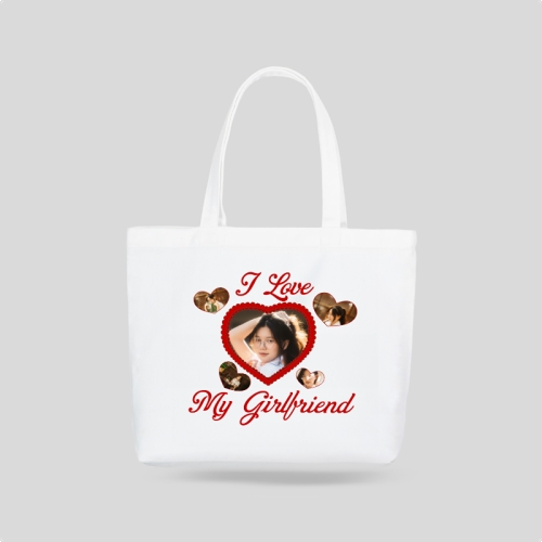 Mẫu thiết kế Túi canvas Couple, cặp đôi, người yêu, lover, tình yêu, love, đơn giản, simple, cute, dễ thương